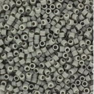 Miyuki delica beads 11/0 - Opaque matte gray DB-761